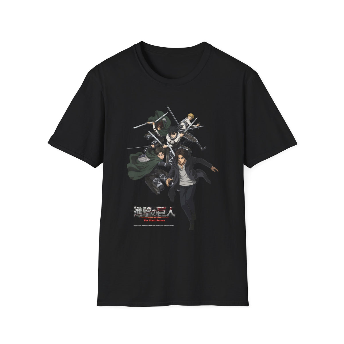 Attack on Titan Final Season - "Old Friends" T-shirt – official Attack on Titan licensed merch (view 3)