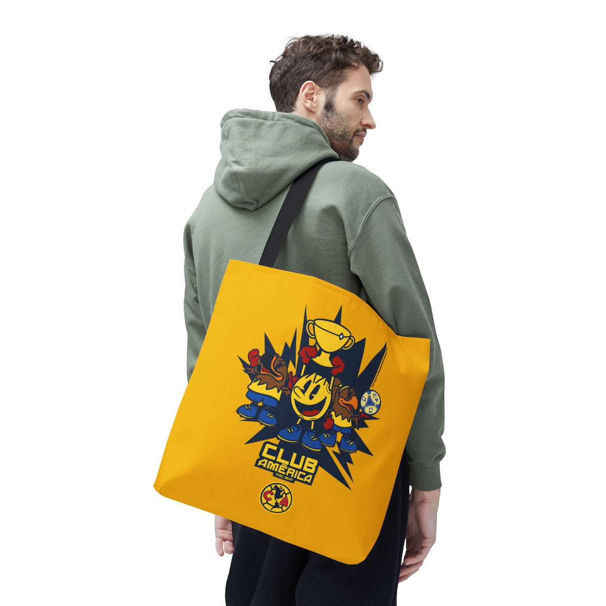 Club América x PAC-MAN - Tote Bag – official Club América x PAC-MAN licensed merch (view 3)