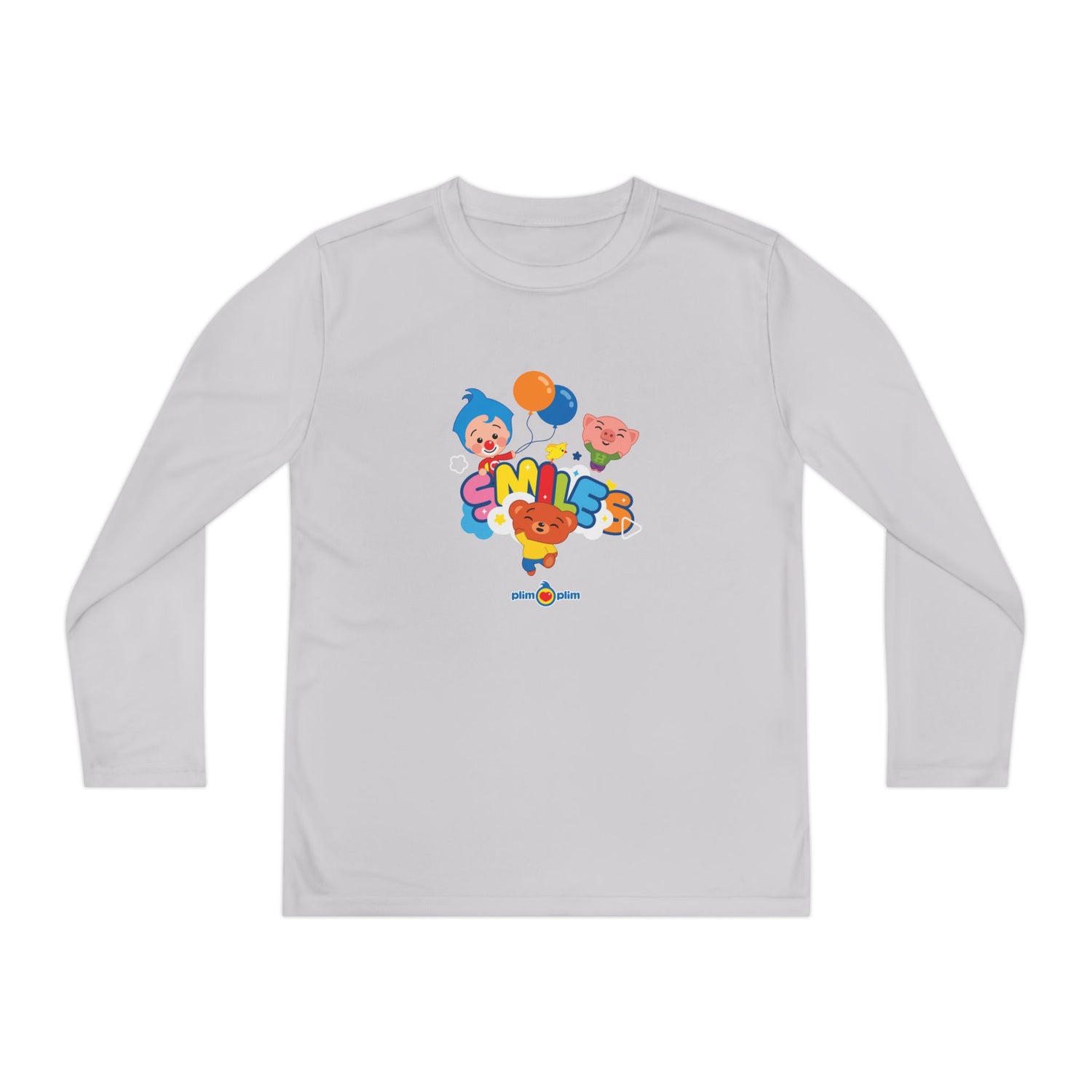 Plim Plim Camiseta Juvenil Manga Larga Smiles