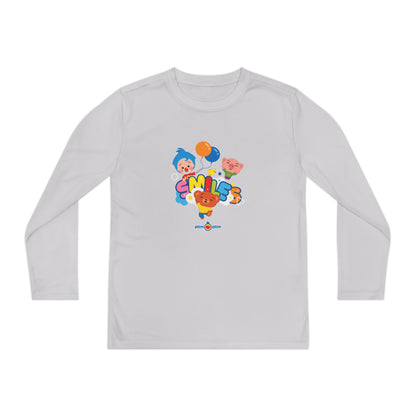 Plim Plim Camiseta Juvenil Manga Larga Smiles