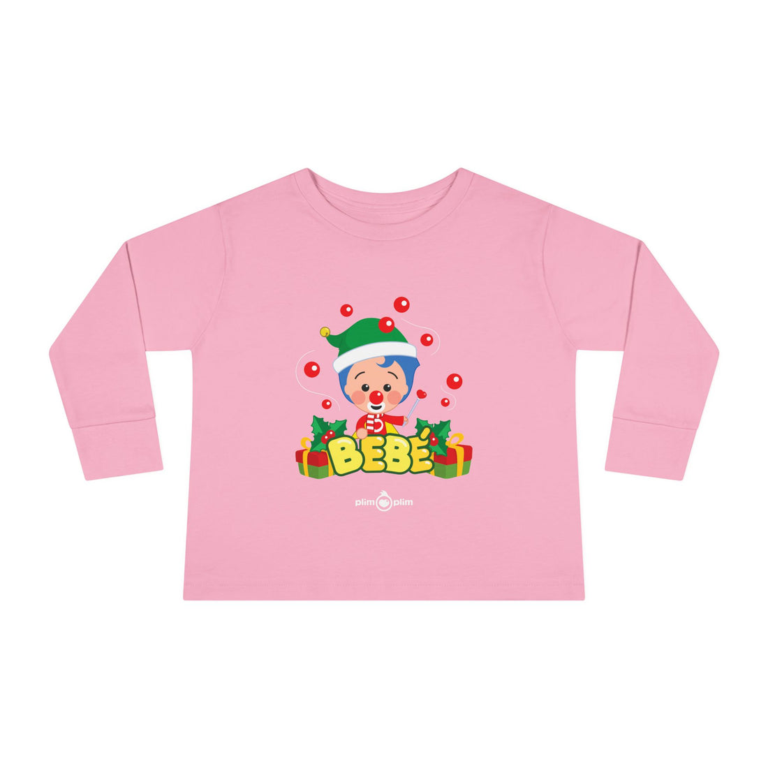 Toddler Christmas Family Long Sleeve Tee - Plim Plim Collection