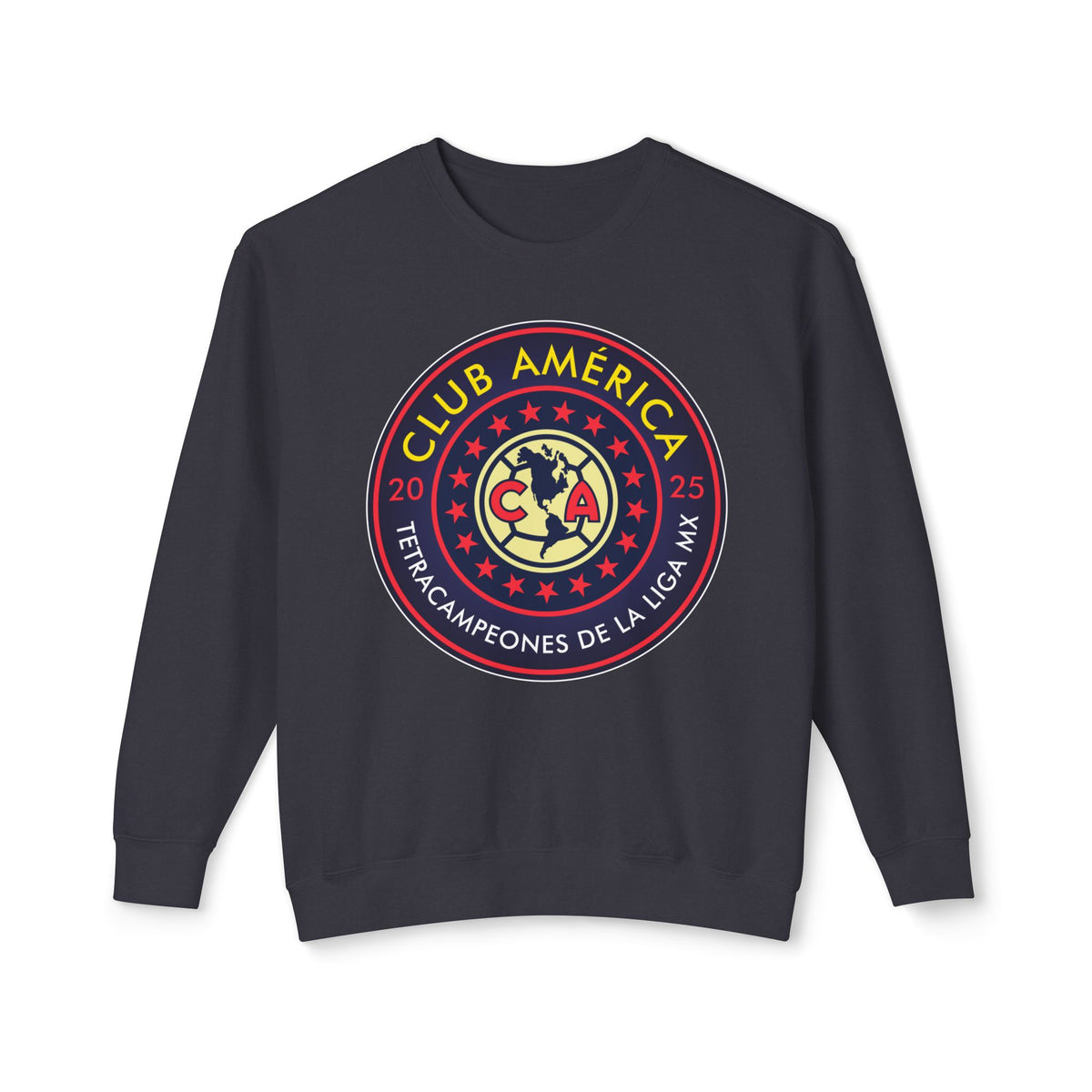 Club América — 17 four-time champion Unisex Lightweight Crewneck Sweatshirt