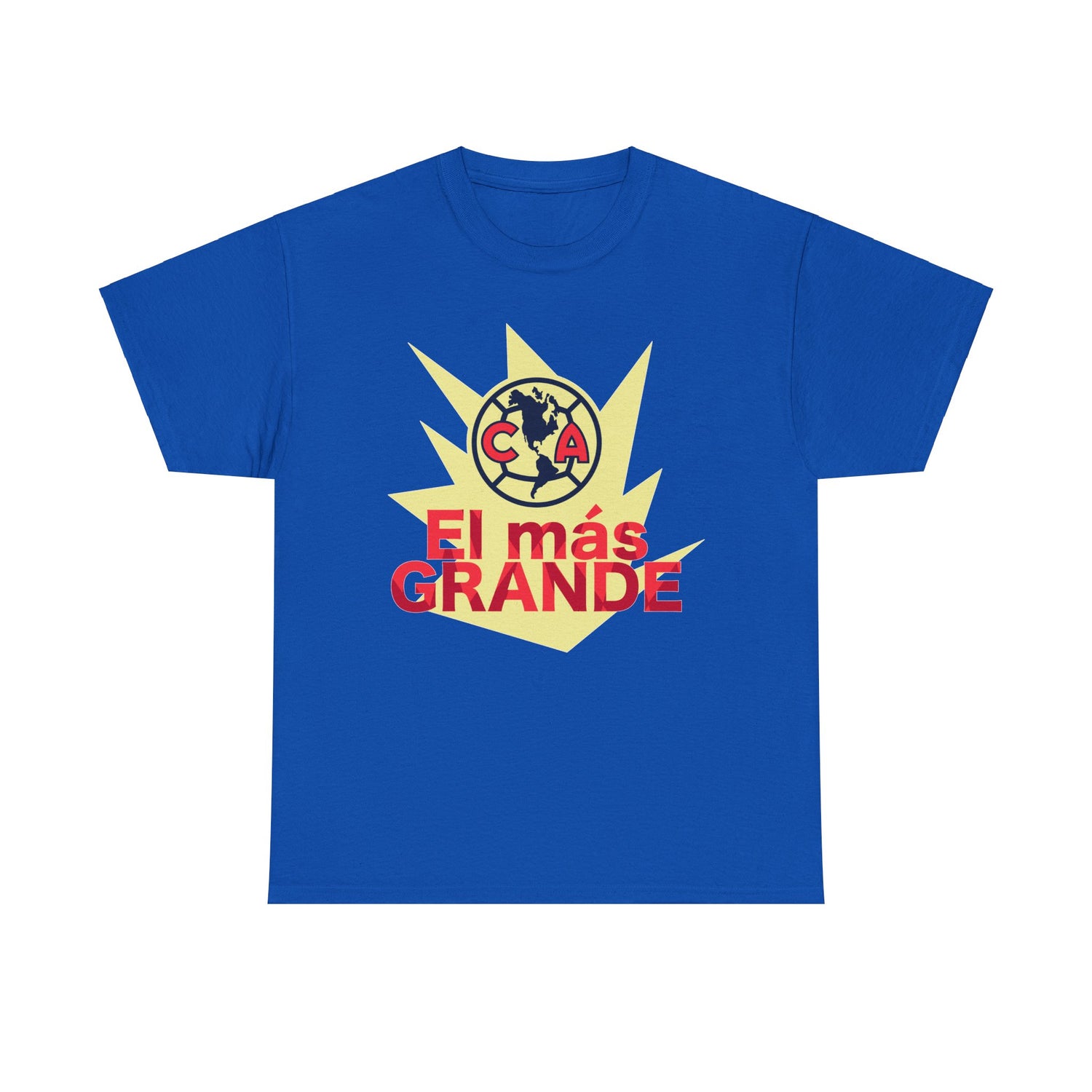 Club America Unisex Tee - El mas Grande (Negro y Azul)