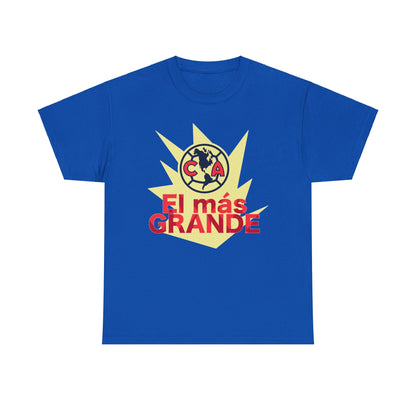 Club America Unisex Tee - El mas Grande (Negro y Azul)