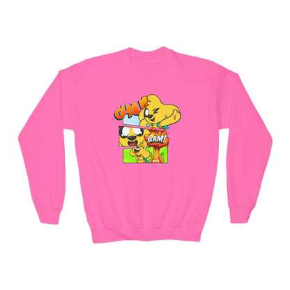 Mikecrack Youth Crew Neck Sweatshirt