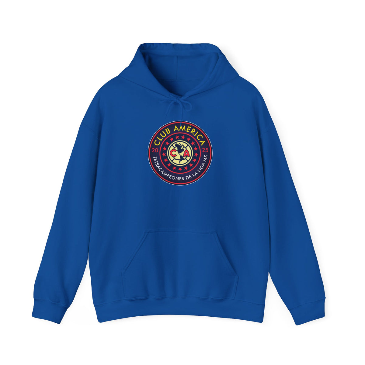 Club América — 17 four-time champion Unisex Heavy Blend™ Hooded Sweatshirt – official Club América licensed merch (view 2)