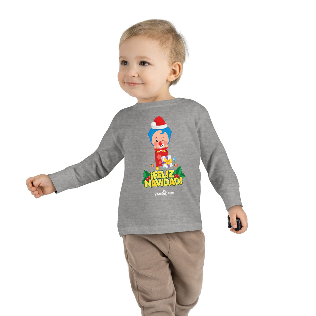 Toddler Christmas Family Long Sleeve Tee - Plim Plim Collection