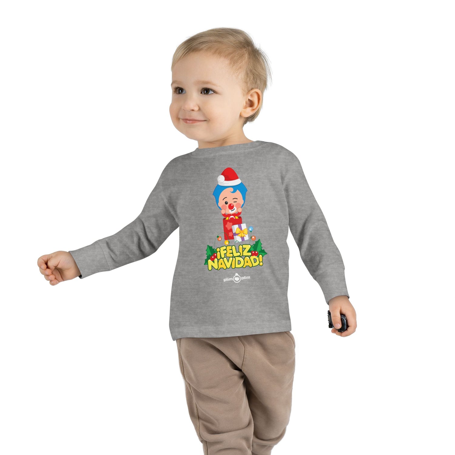 Toddler Christmas Family Long Sleeve Tee - Plim Plim Collection