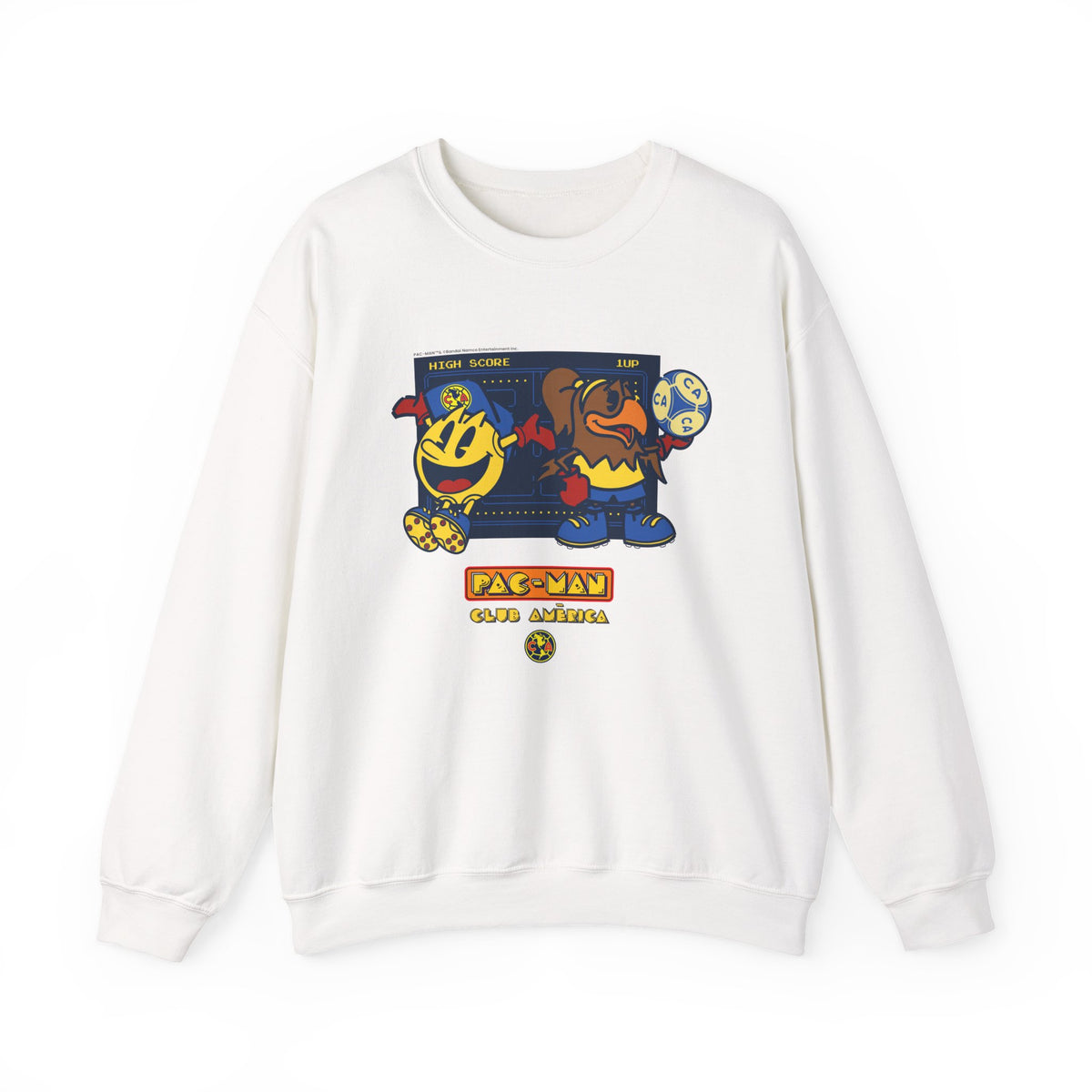 Club América x PAC-MAN - Sweatshirt – official Club América x PAC-MAN licensed merch (view 3)