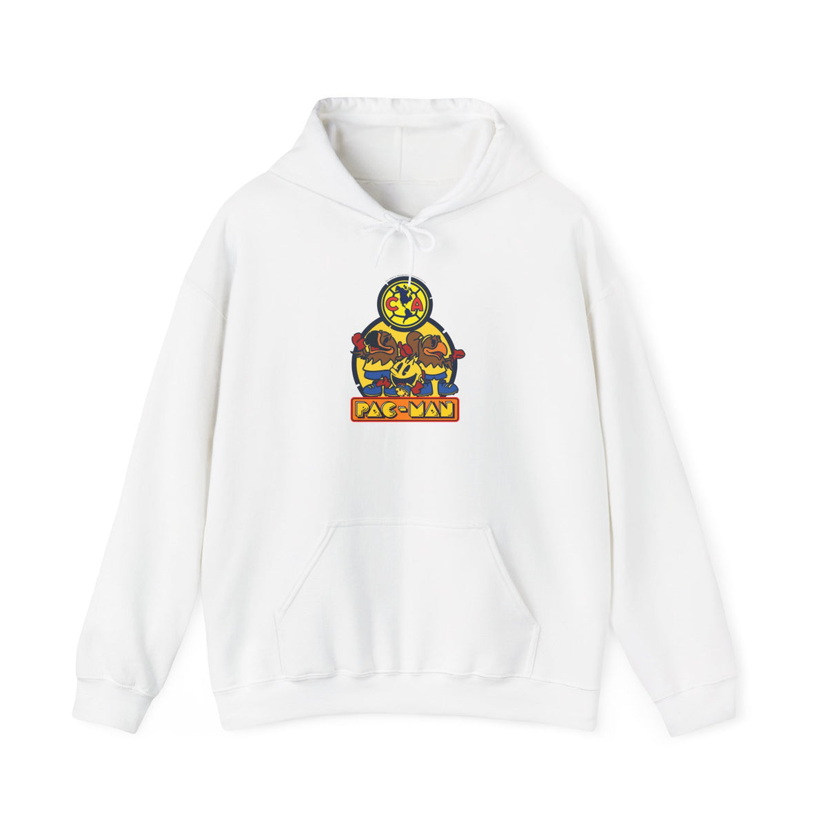 Club América x PAC-MAN - Hooded Sweatshirt – official Club América x PAC-MAN licensed merch (view 3)