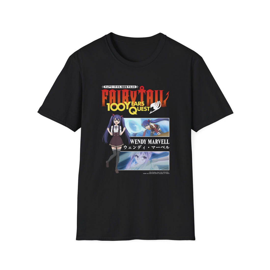 FAIRY TAIL 100 YEARS QUEST - "Wendy Moments" T-shirt – official Fairy Tail licensed merch (view 3)