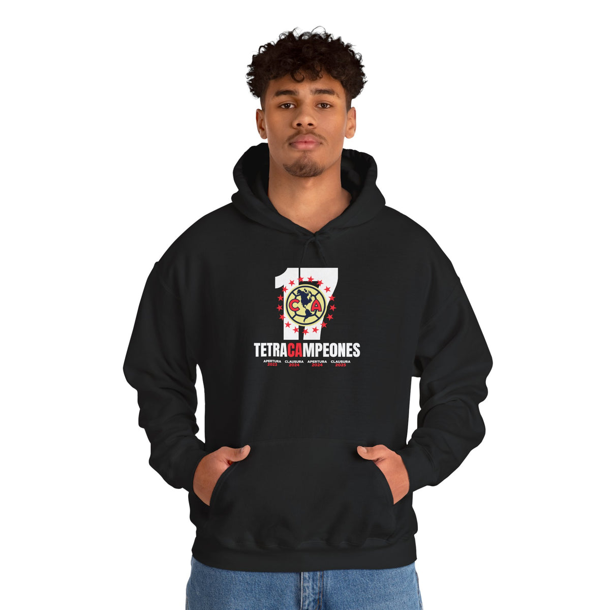 Club América Tetracampeones – Unisex Hoodie – official Club América licensed merch