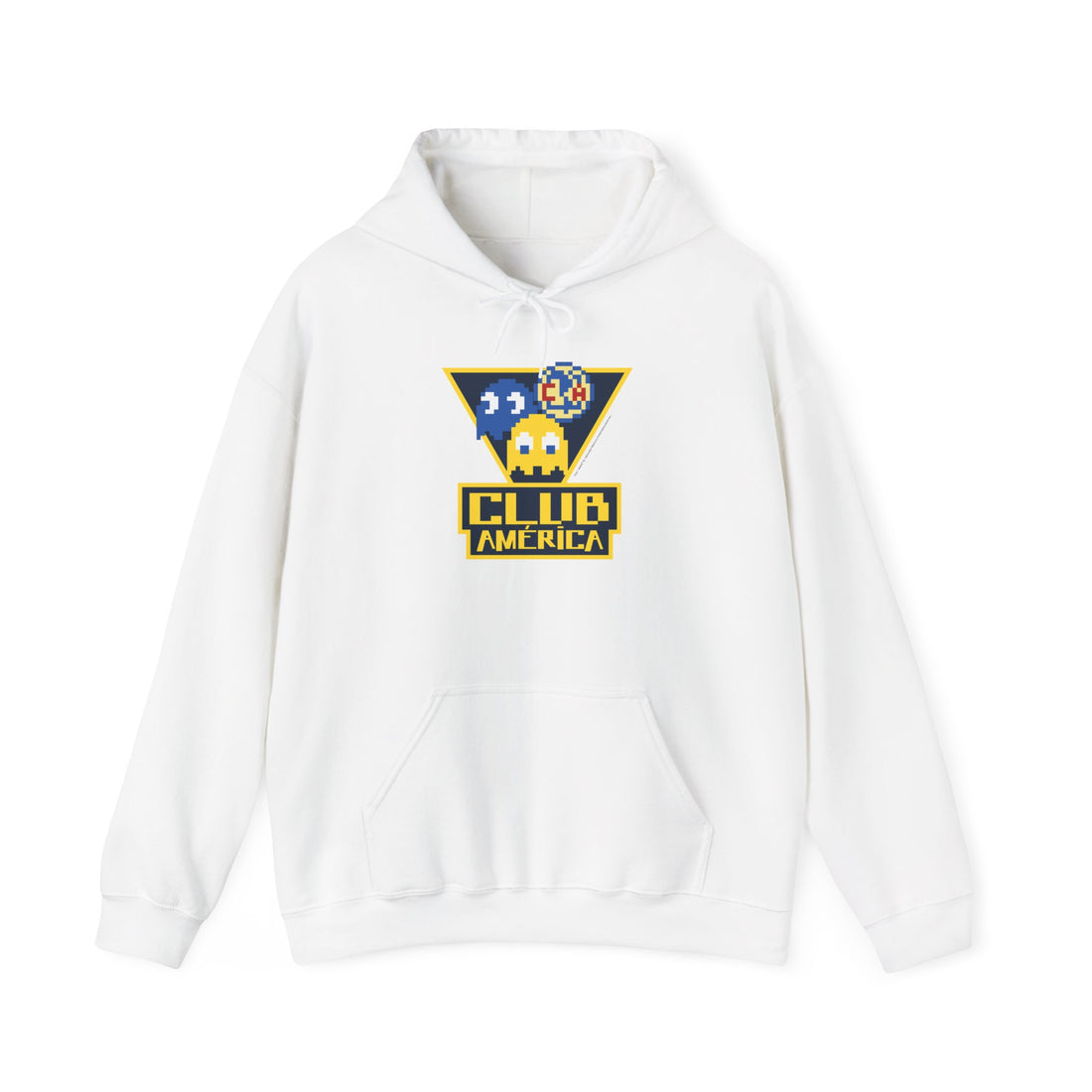 Club América x PAC-MAN - Hooded Sweatshirt – official Club América x PAC-MAN licensed merch (view 3)