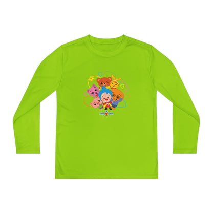 Plim Plim Camiseta Juvenil Manga Larga Amigos