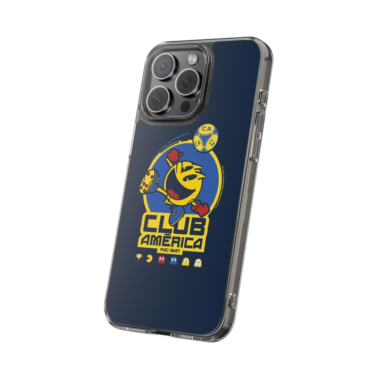 Club América x PAC-MAN – Funda transparente para celular