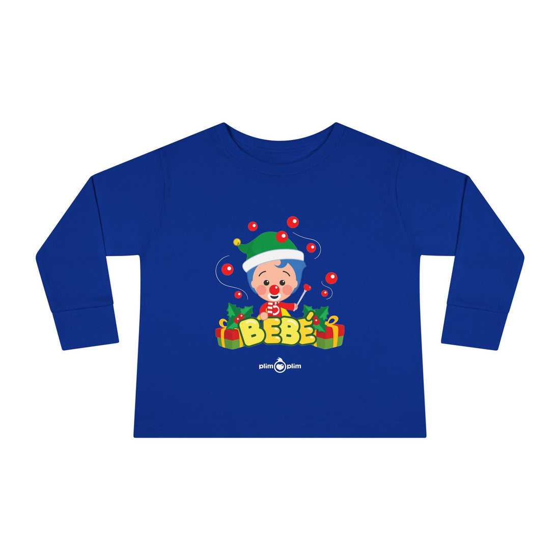 Toddler Christmas Family Long Sleeve Tee - Plim Plim Collection