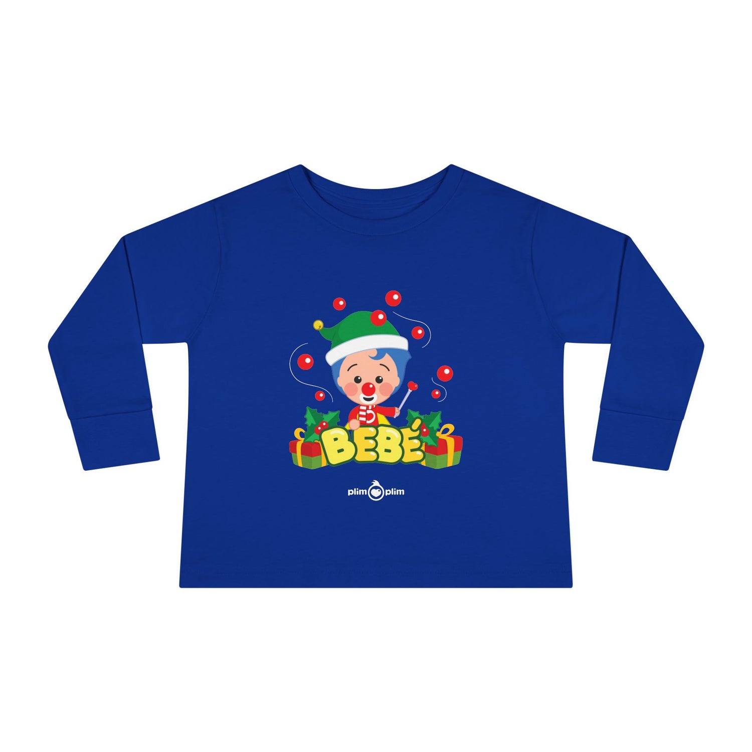 Toddler Christmas Family Long Sleeve Tee - Plim Plim Collection