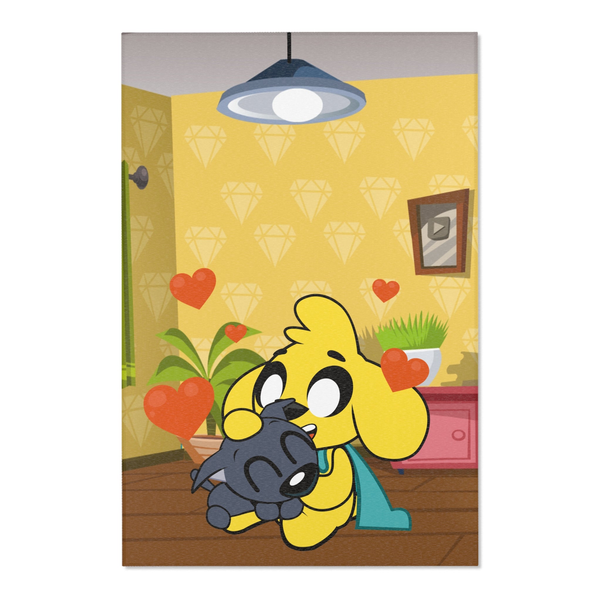 Alfombra decorativa Mikecrack 