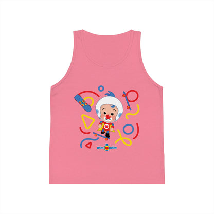 Plim Plim Camiseta de Tirantes de Niños Patineta