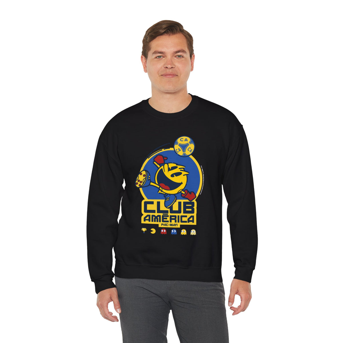 Club América x PAC-MAN - Sweatshirt – official Club América x PAC-MAN licensed merch