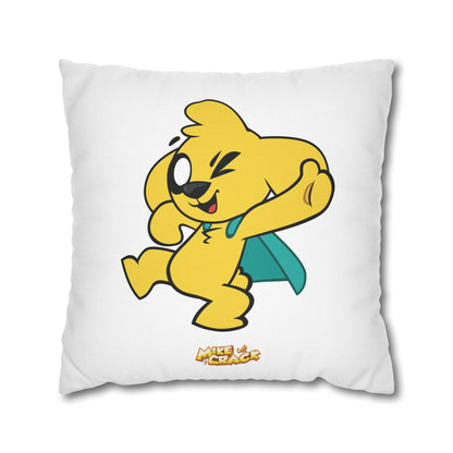 Mikecrack Spun Polyester Square Pillowcase