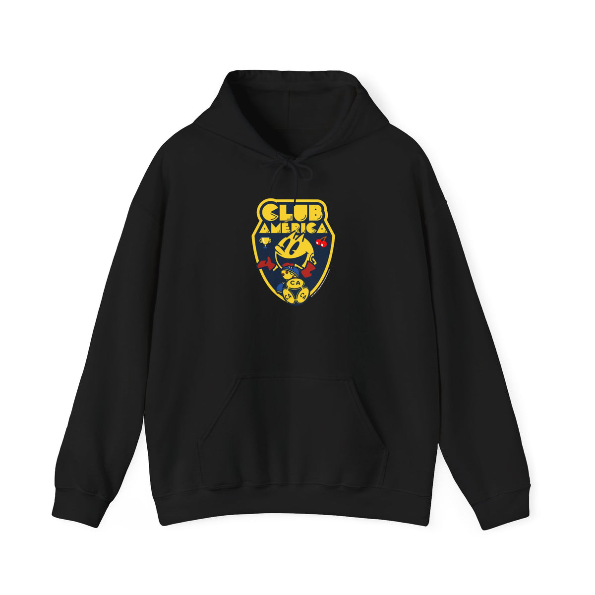 Club América x PAC-MAN - Hooded Sweatshirt – official Club América x PAC-MAN licensed merch (view 4)