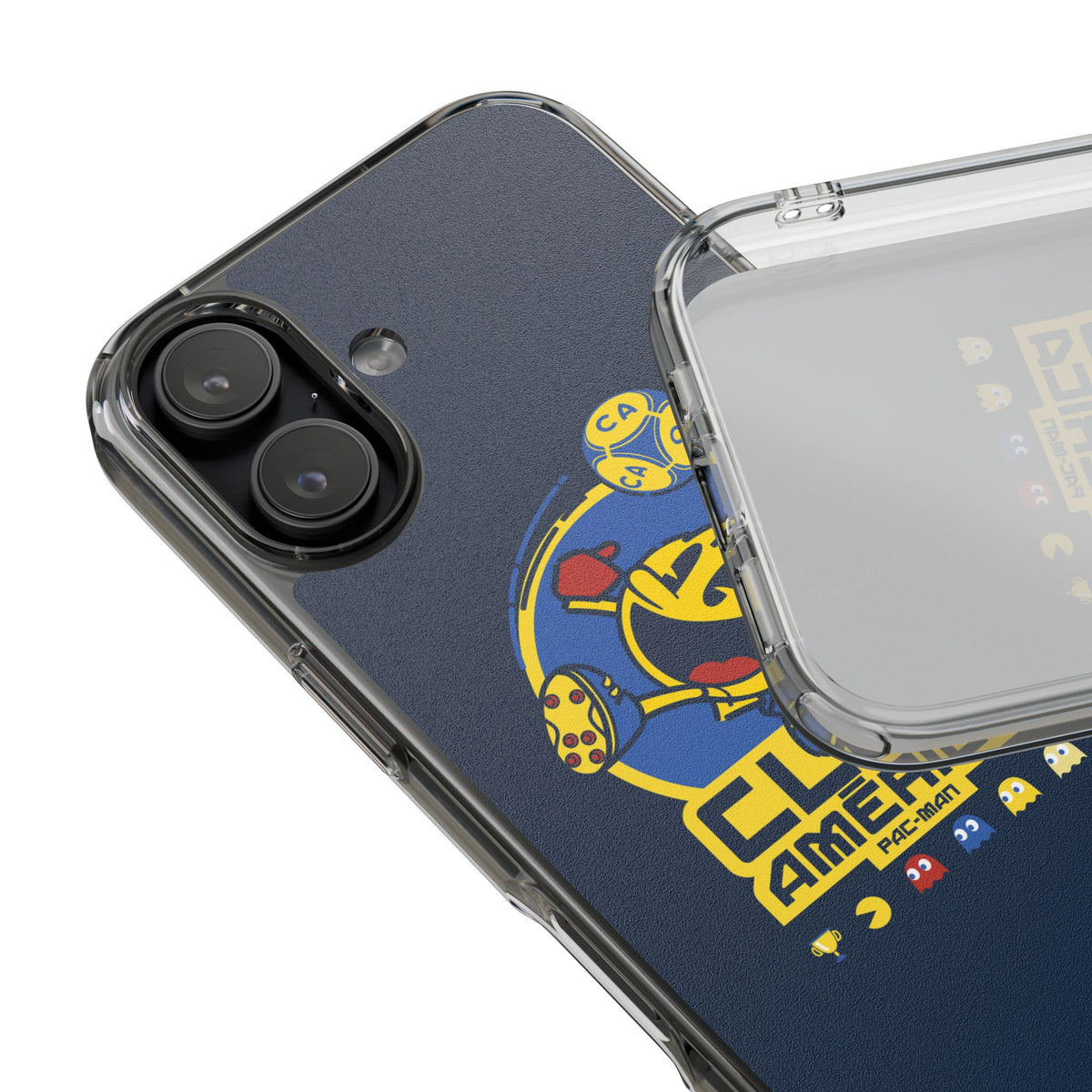 Club América x PAC-MAN – Funda transparente para celular