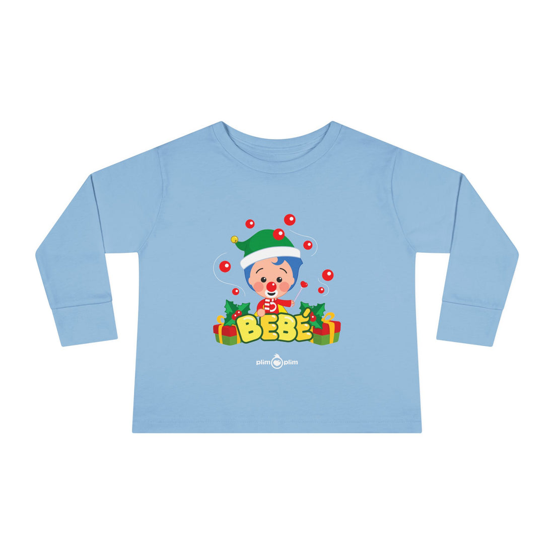 Toddler Christmas Family Long Sleeve Tee - Plim Plim Collection