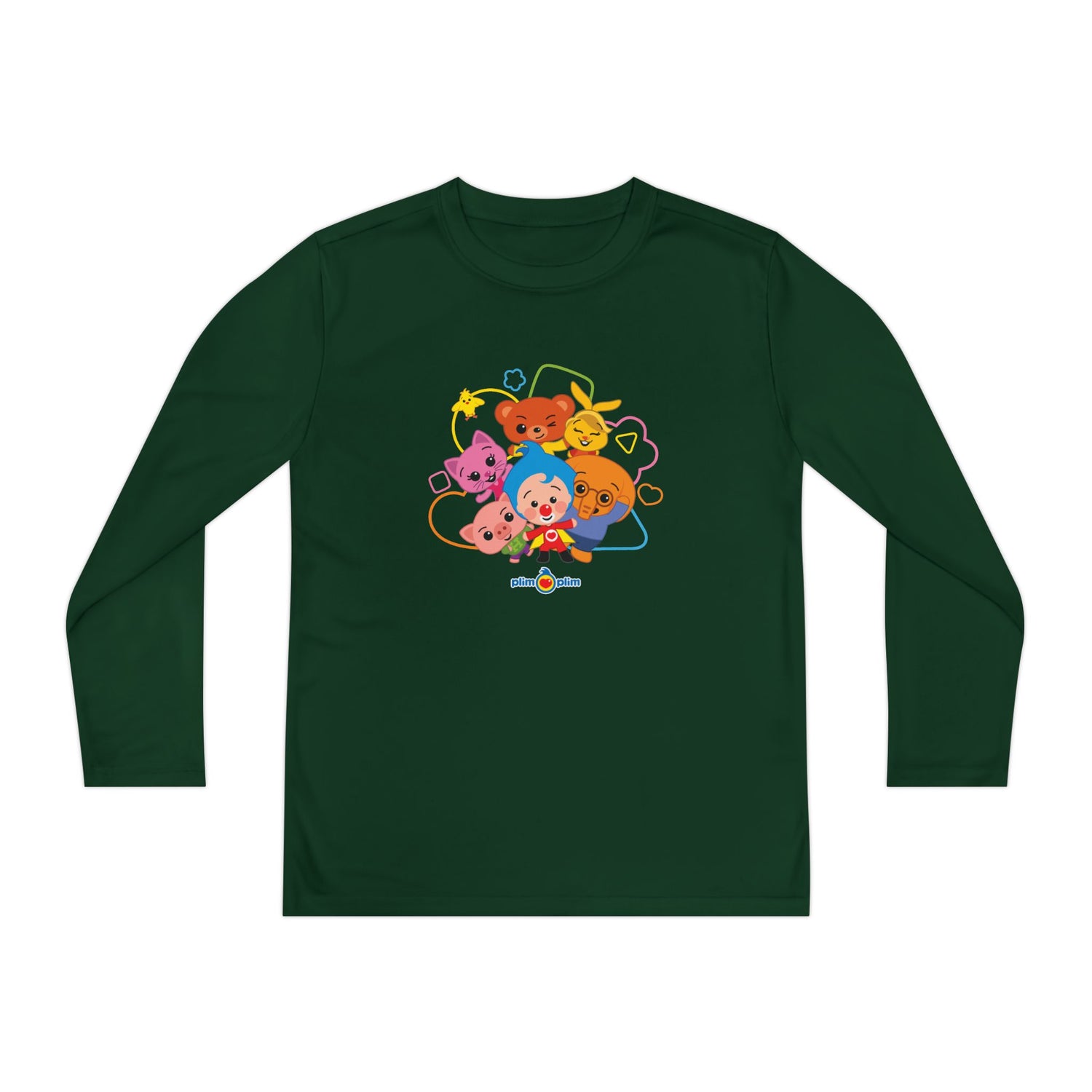 Plim Plim Camiseta Juvenil Manga Larga Amigos
