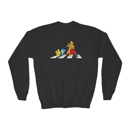 Mikecrack Youth Crewneck Sweatshirt