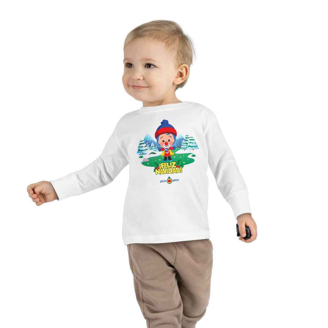 Toddler Christmas Family Long Sleeve Tee - Plim Plim Collection