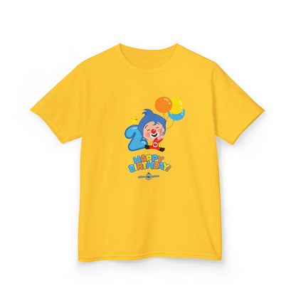 Plim Plim Camiseta para Niños de Algodón Grueso Cumple 2