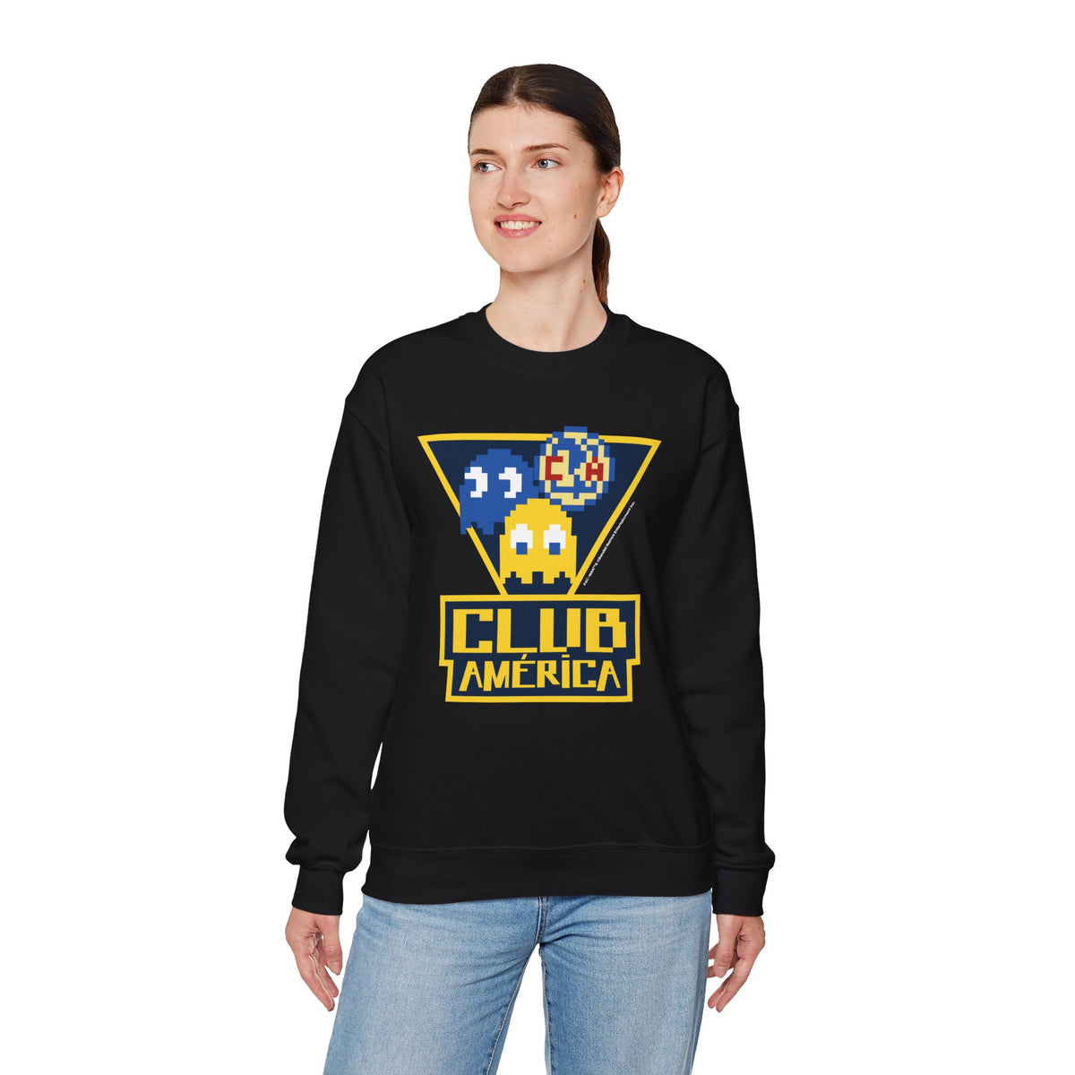 Club América x PAC-MAN - Sweatshirt – official Club América x PAC-MAN licensed merch