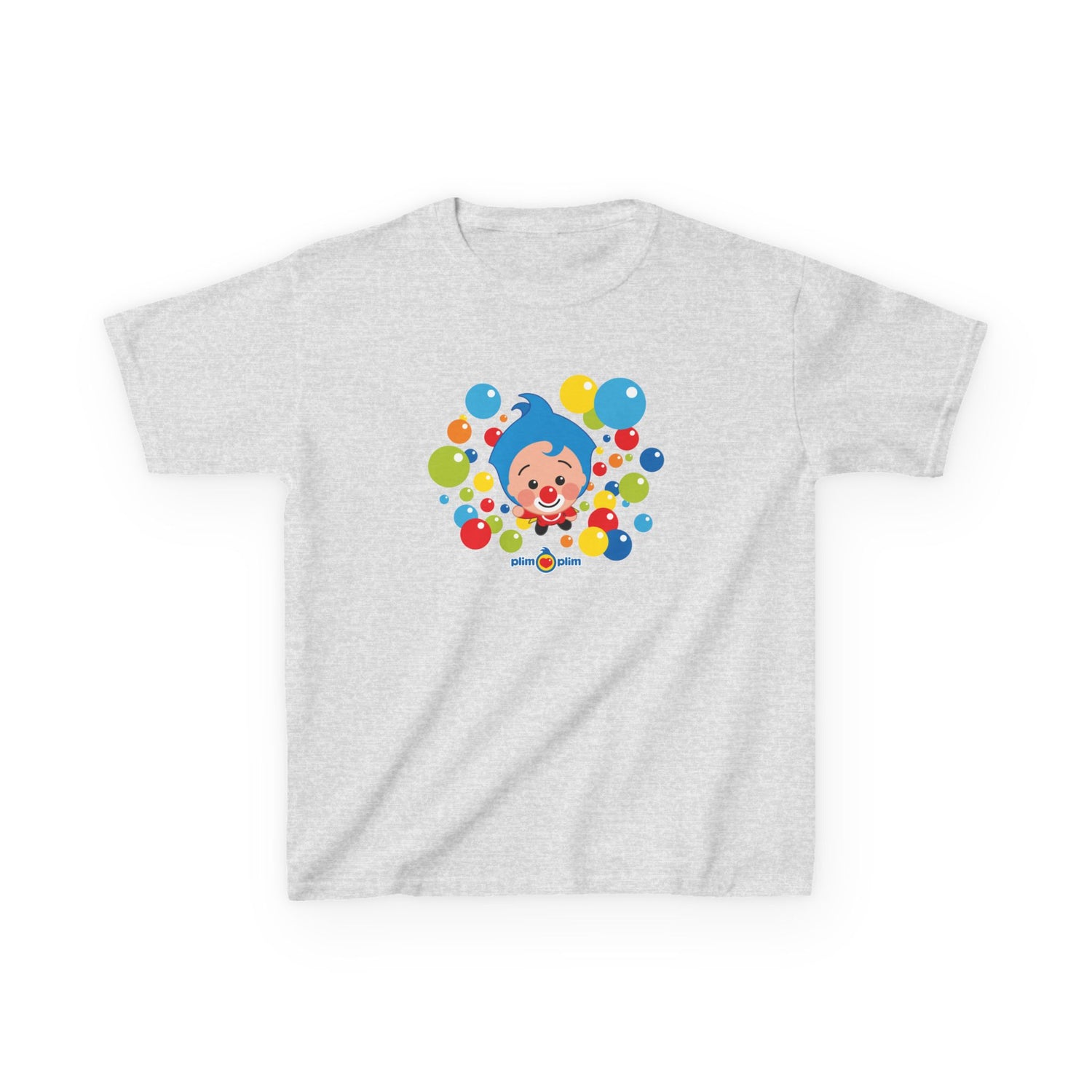 Plim Plim Camiseta para Niños de Algodón Grueso Burbujas