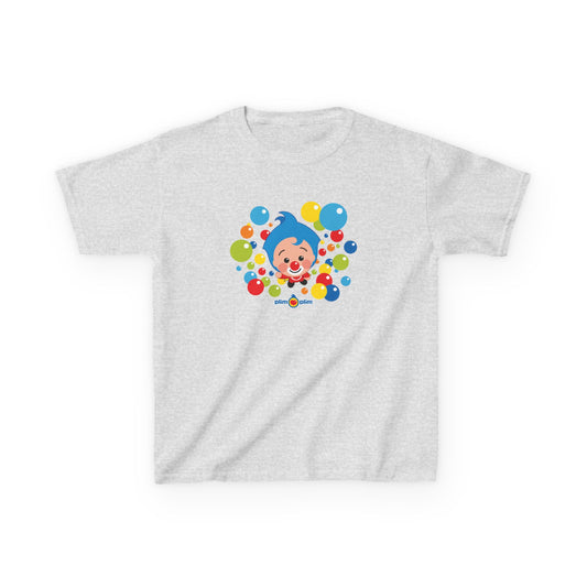 Plim Plim Camiseta para Niños de Algodón Grueso Burbujas