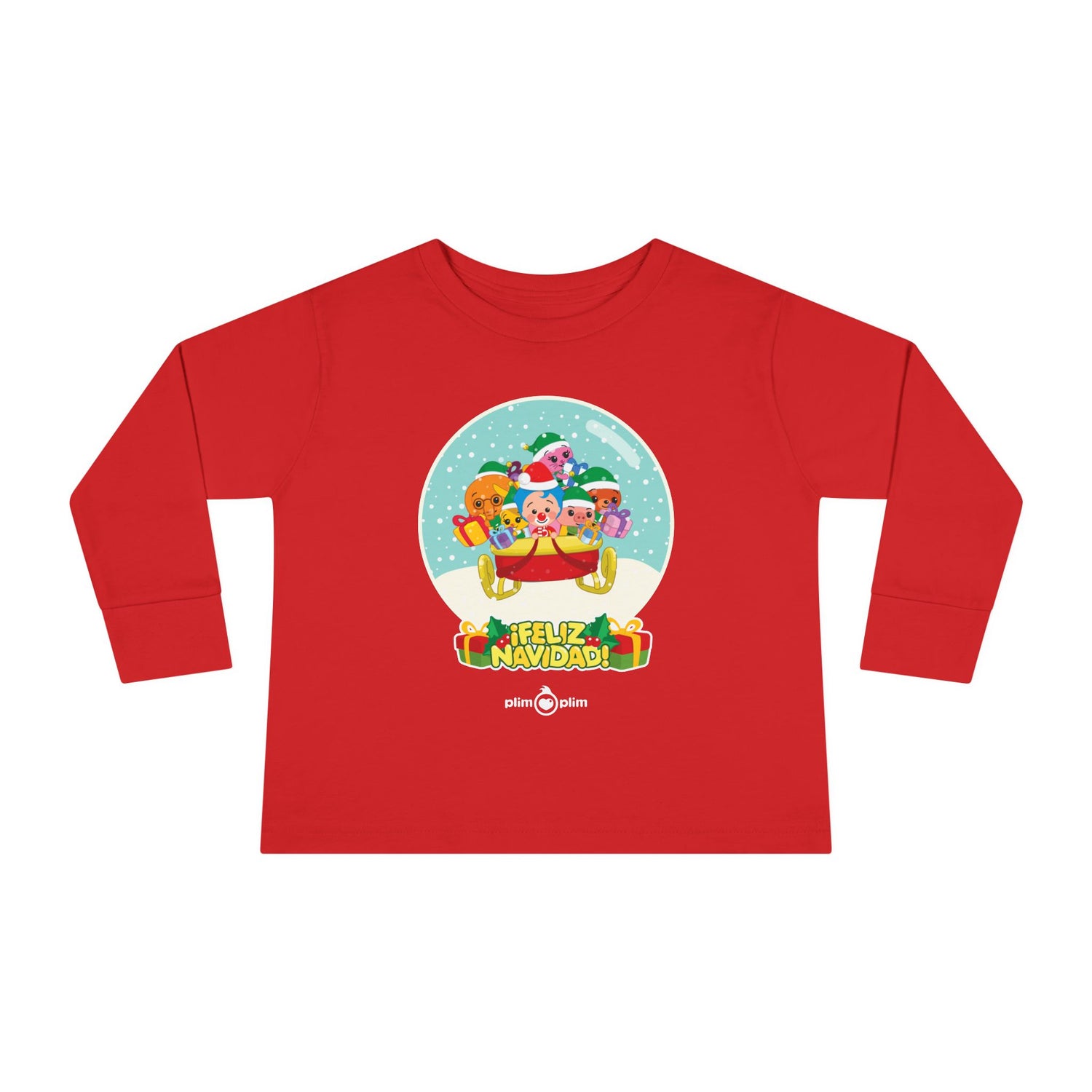 Toddler Christmas Family Long Sleeve Tee - Plim Plim Collection
