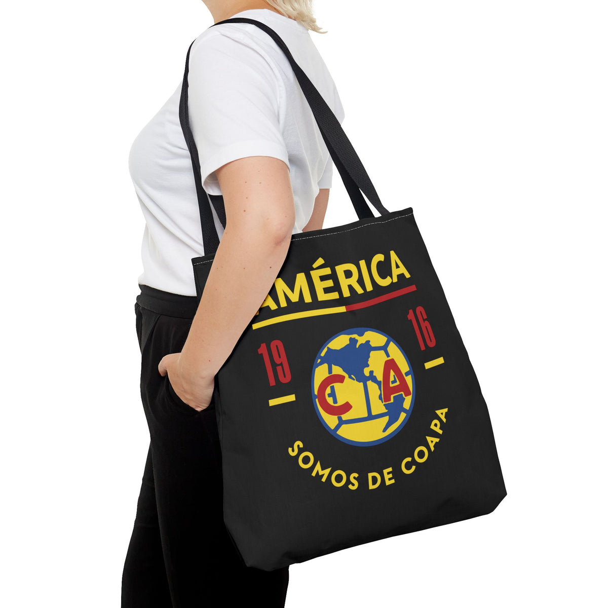 Club América Tote Bag - Retro Mexican Soccer Fan Collection – official Club América licensed merch (view 7)