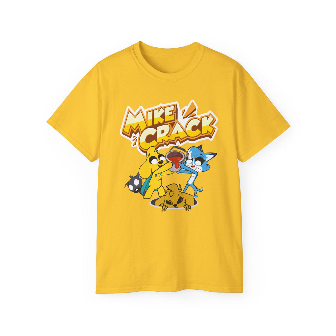 Camiseta unisex de algodón ultrafino Mikecrack 