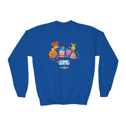 Plim Plim Sudadera Juvenil de Cuello Redondo Ula ula