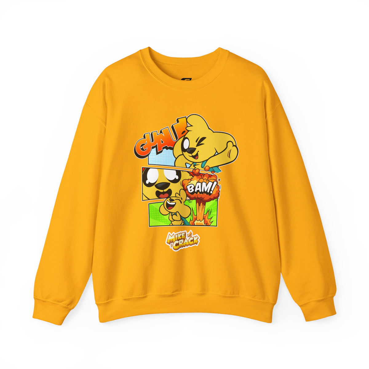 Mikecrack - Sudadera unisex cuello redondo