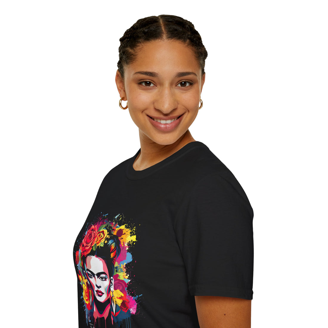 Frida Kahlo Colorful Unisex T-Shirt