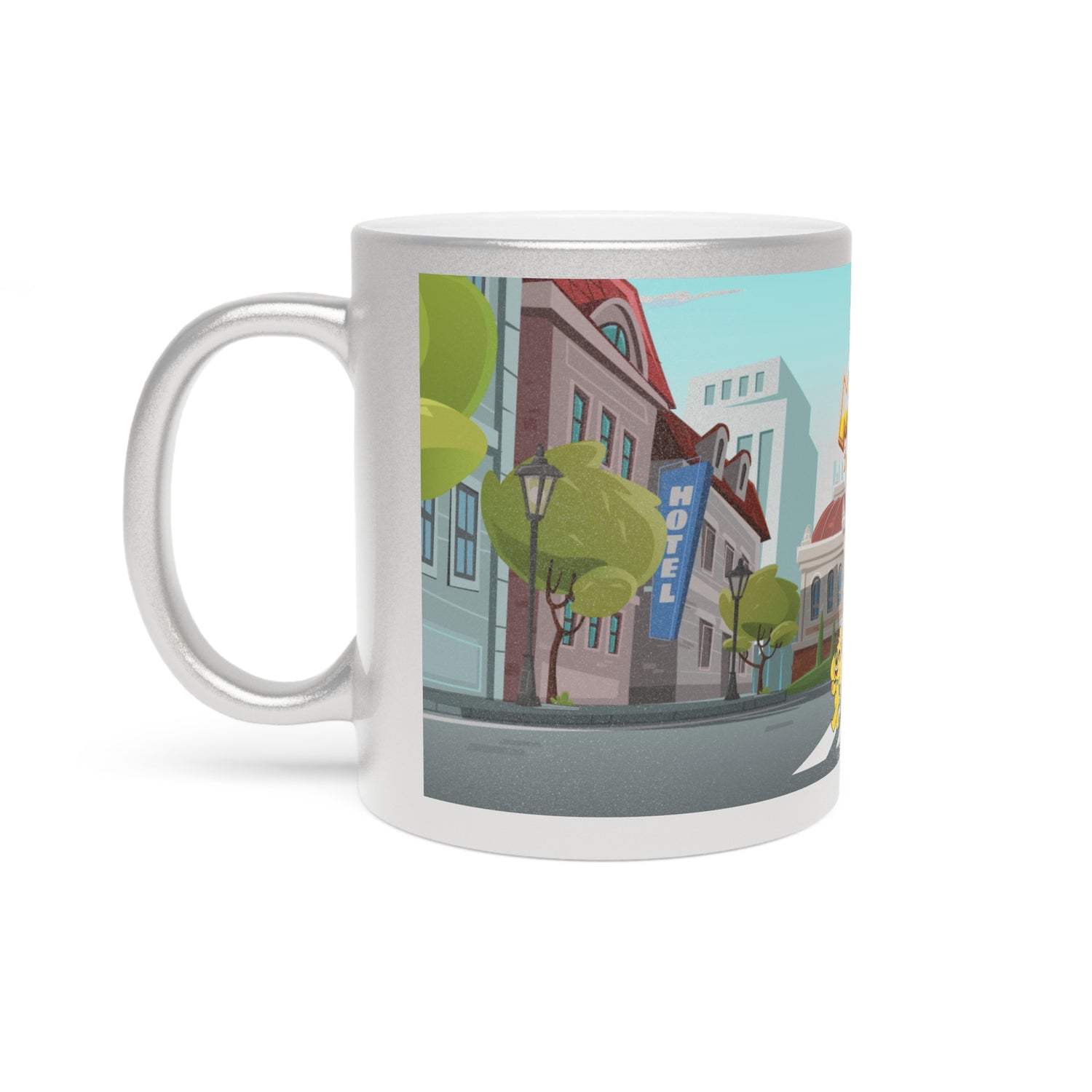 Taza metálica Mikecrack 