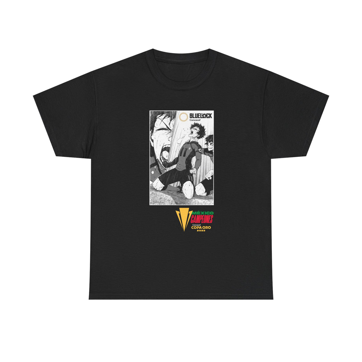 Concacaf x BLUE LOCK - "Mexico Champions Gold Cup 2025" T-shirt – Where Soccer Meets – official Blue Lock x Concacaf licensed merch