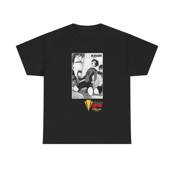 Concacaf x BLUE LOCK - "Mexico Champions Gold Cup 2025" T-shirt – Where Soccer Meets Anime!