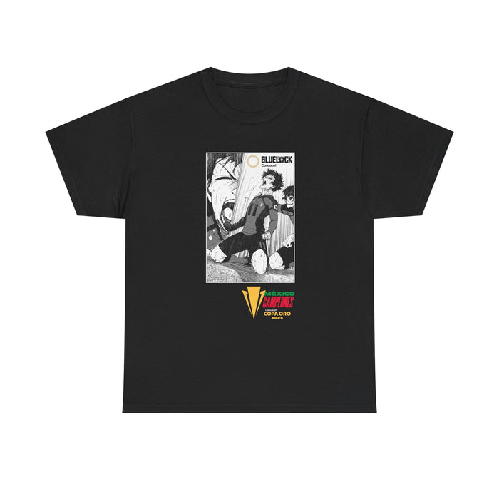 Concacaf x BLUE LOCK - "Mexico Champions Gold Cup 2025" T-shirt – Where Soccer Meets Anime!