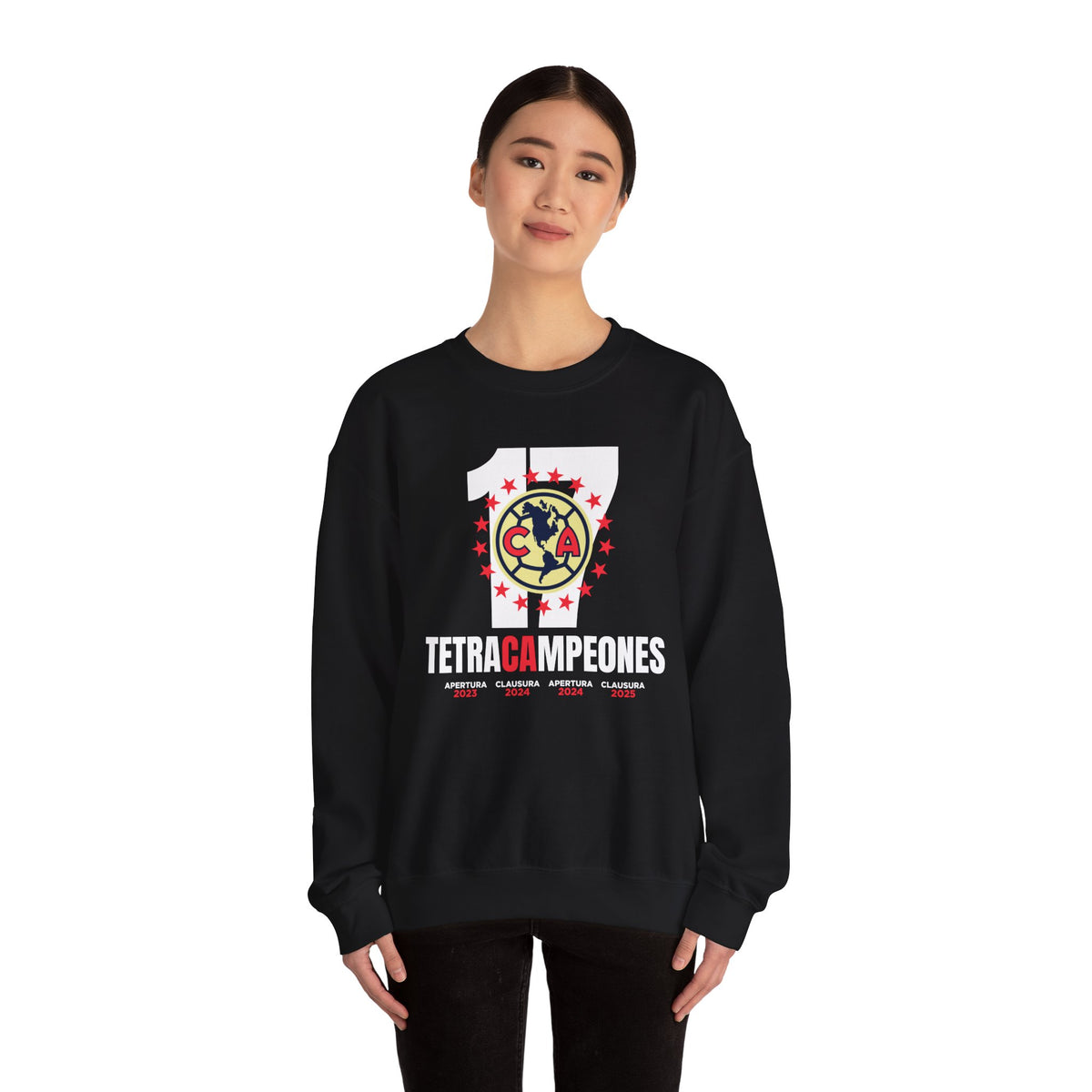 Club América Tetracampeones Sweatshirt – official Club América licensed merch