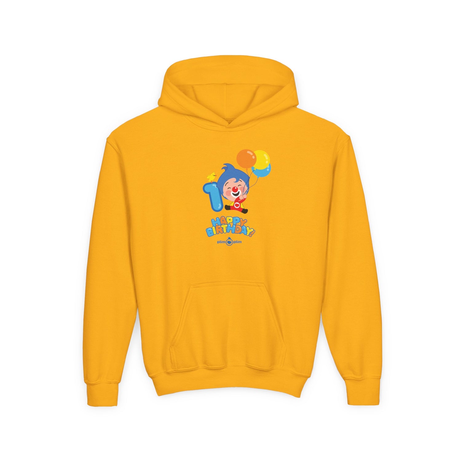 Plim Plim Sudadera de Niños con Capucha Cumple 2