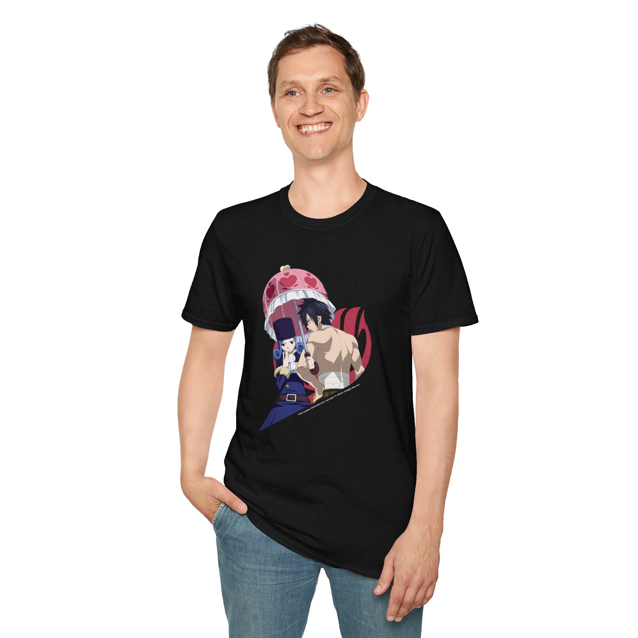 FAIRY TAIL - "Gray Fullbuster &amp; Juvia Lockser" T-shirt