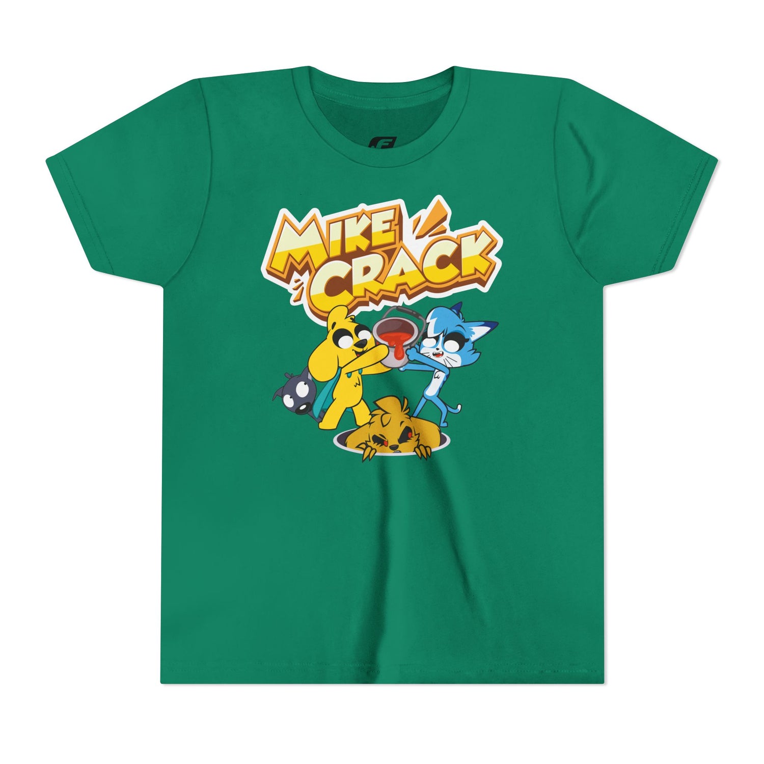 Camiseta de algodón juvenil Mikecrack 