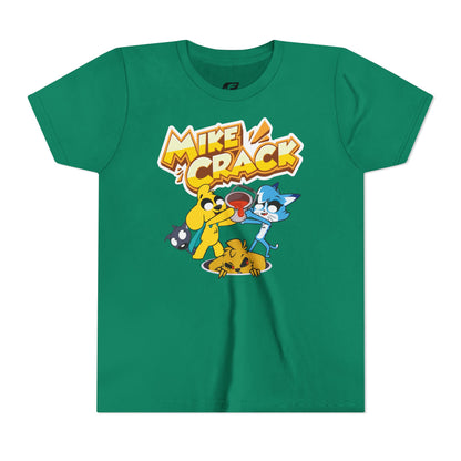 Camiseta de algodón juvenil Mikecrack 